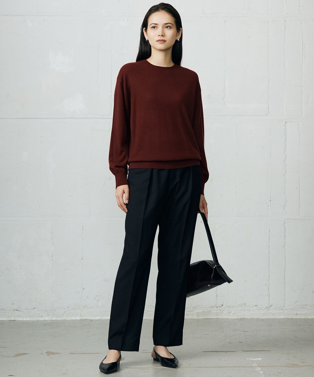 自由区 L 【SHIHOさん着用】TRスラブツイルテーパード パンツ 