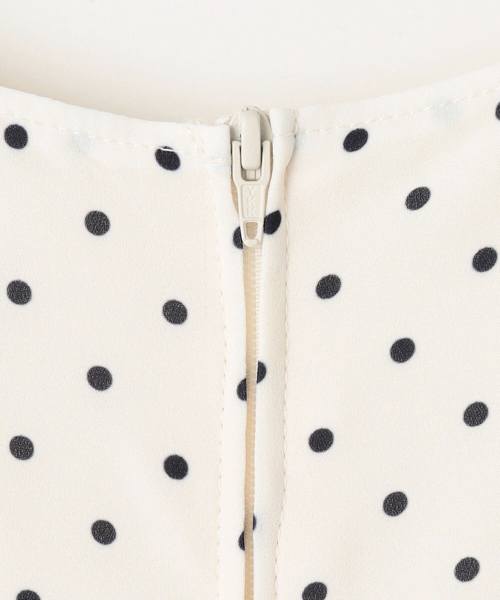 組曲 KIDS 【110-140㎝】ドットシフォン ワンピース 