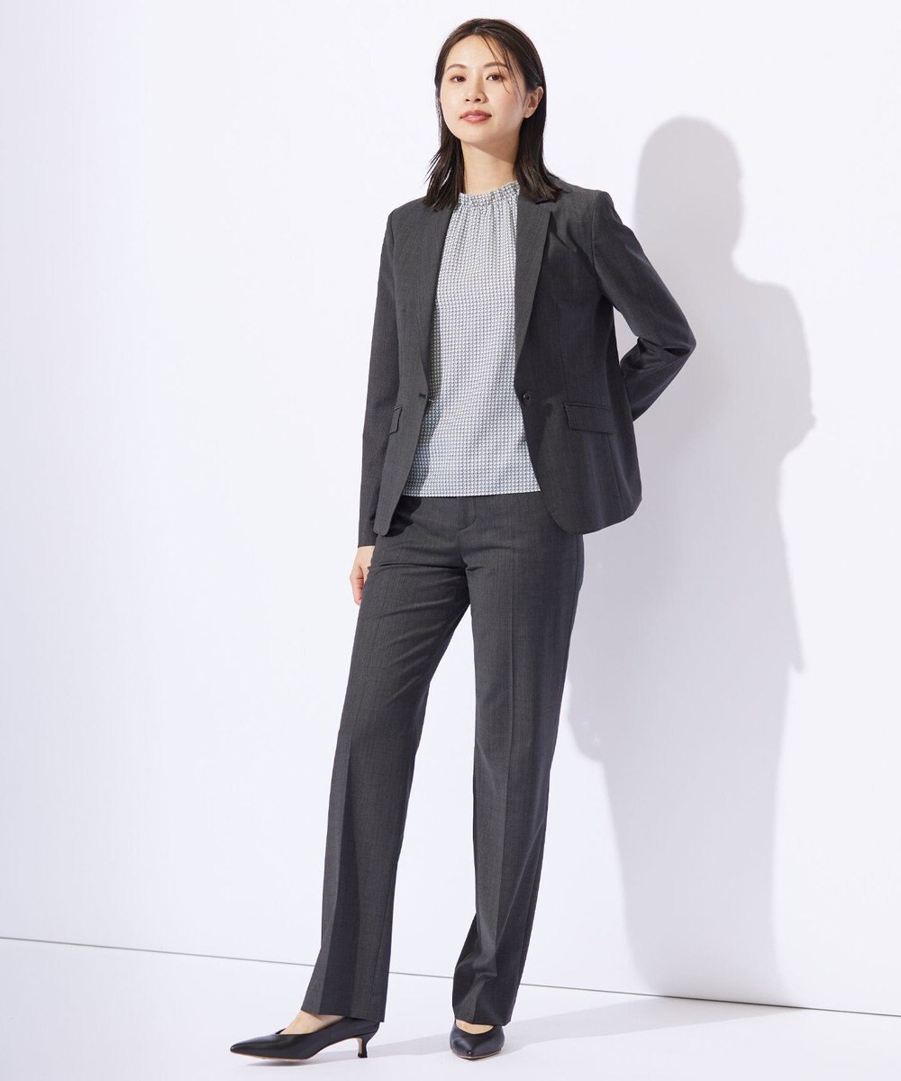 J.PRESS LADIES 【セットアップ対応】BAHARIYE PINHEAD テーラード ジャケット 