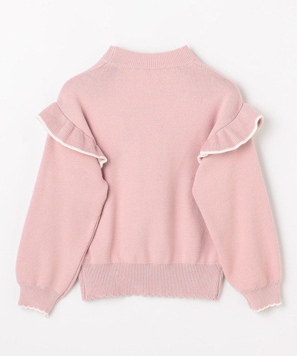 ANY KIDS 肩フリル しあわせタッチニット 