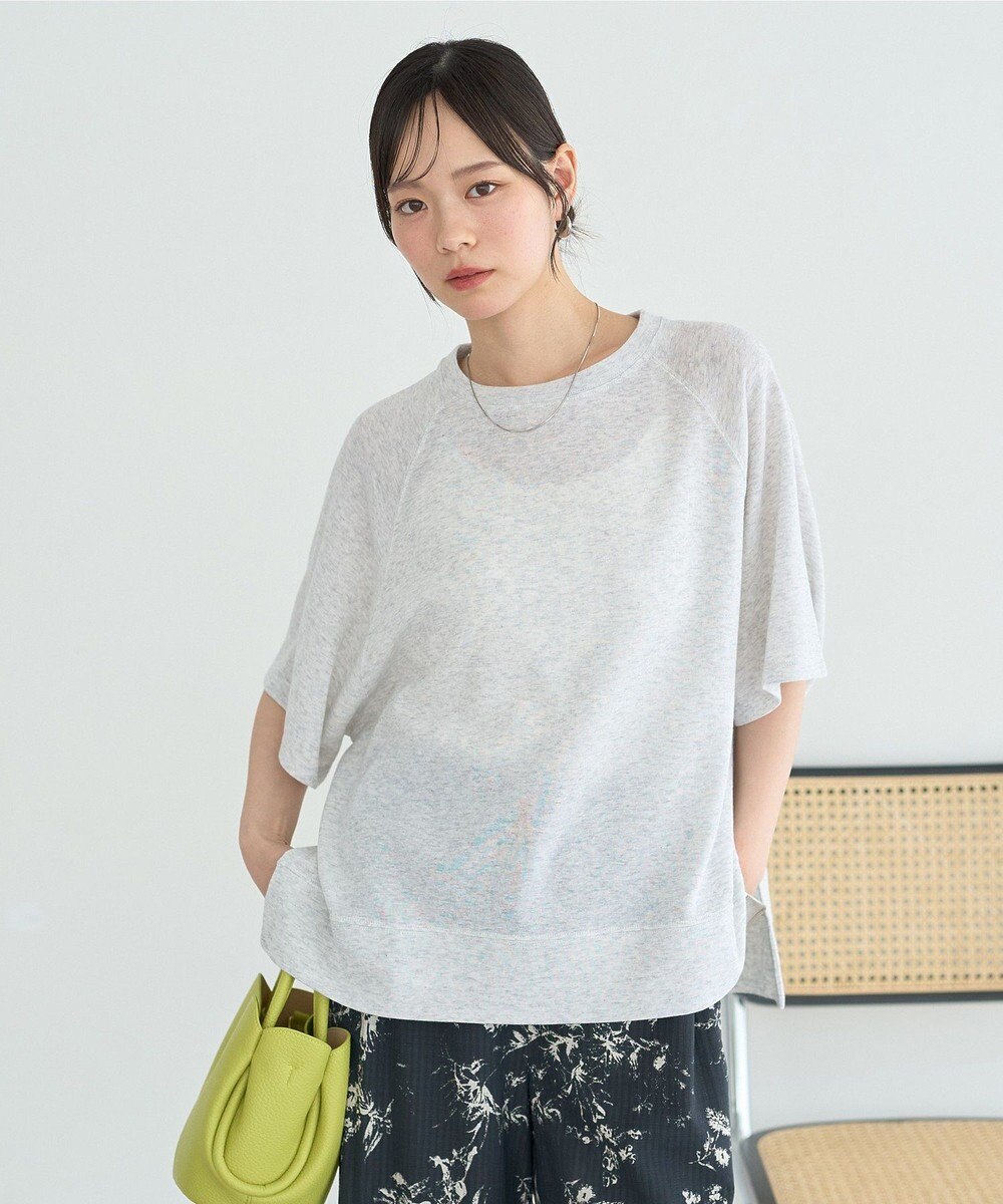 earth music&ecology シアーダンボールプルオーバー 