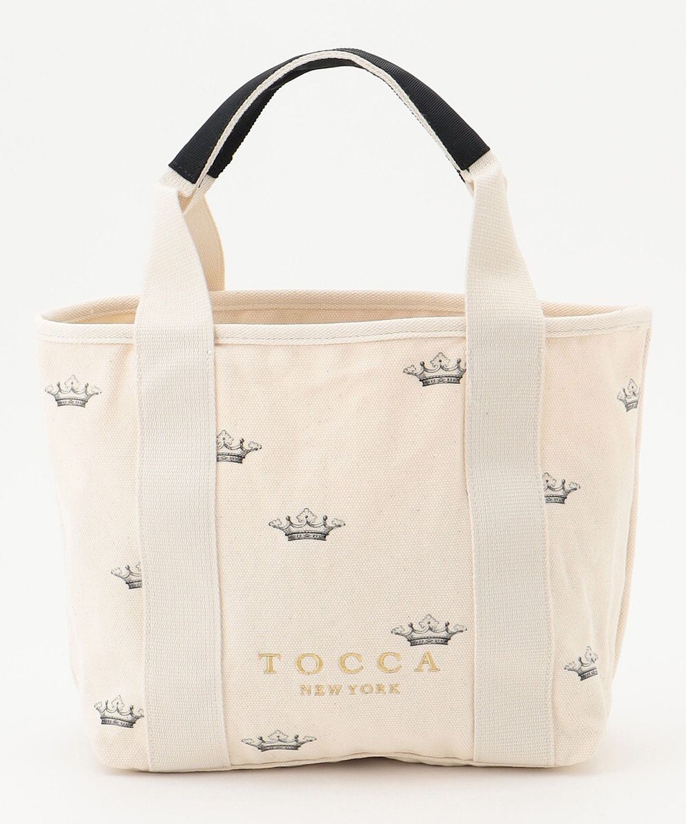 TOCCA CROWN DOTS CANVASTOTE トートバッグ 