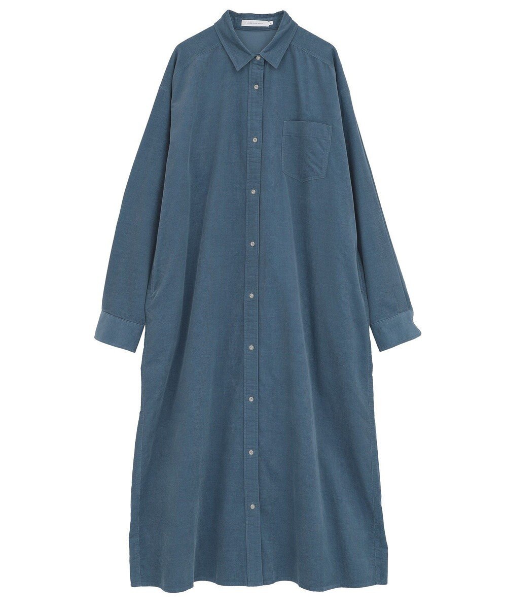 AMERICAN HOLIC コーデュロイシャツワンピース 