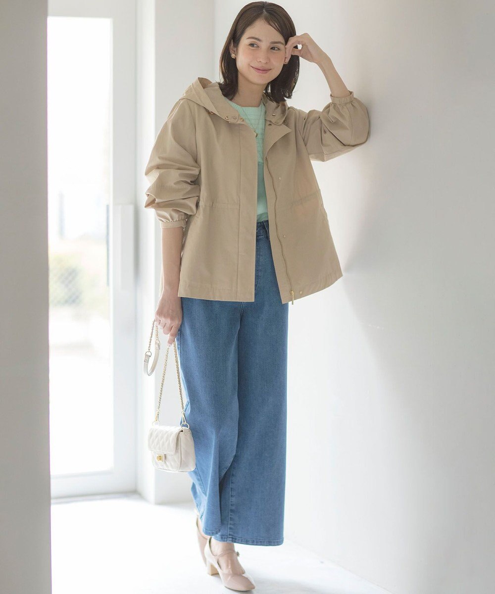 組曲 L 【2WAY】フード付き ライトアウター 