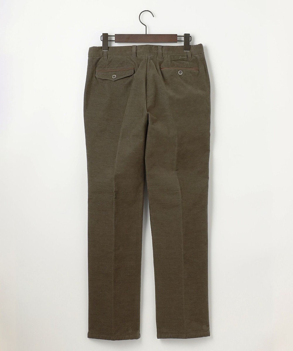 JOSEPH ABBOUD 【キングサイズ・ウエストも伸びる！/ストレッチ/暖かい/オーガニック】オーガニックカルゼストレッチ パンツ 