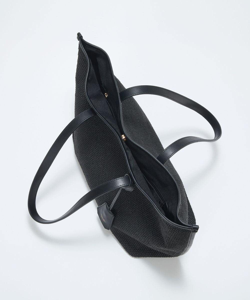 TOPKAPI 【Breath TOPKAPI】レザーコンビ 雑材風 シンプル トートバッグ チャーム付き　A4 / 軽量 