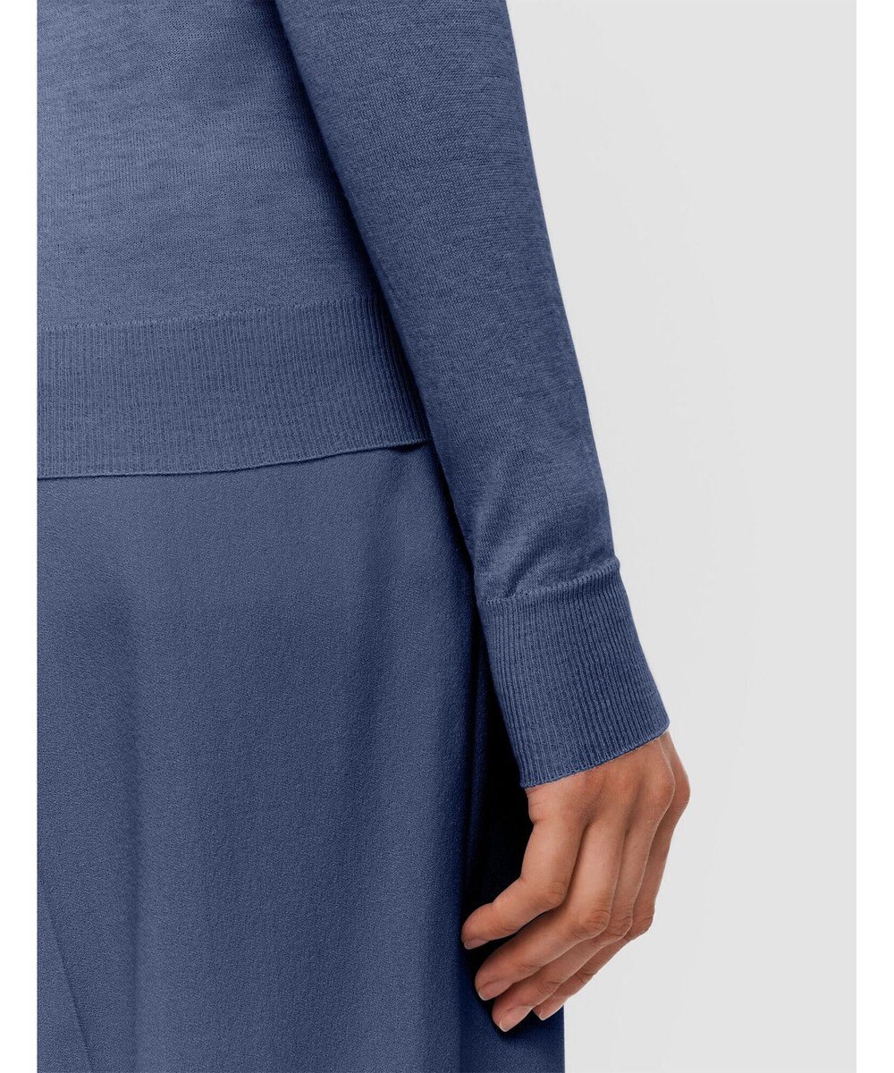 JOSEPH 【洗える】キャッシュエアー　ラウンドネックニット 