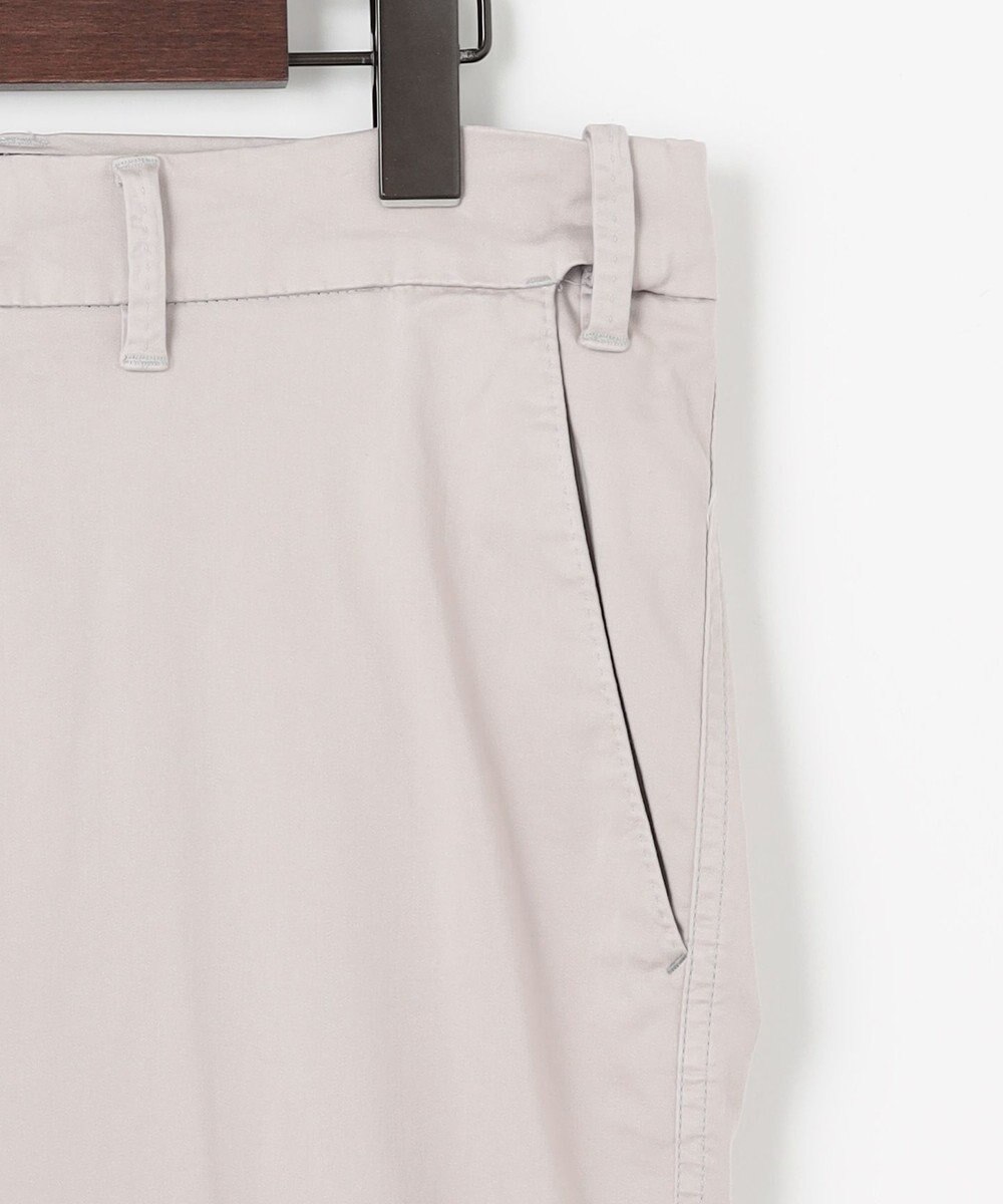 JOSEPH ABBOUD 【イタリア素材/ウエストも伸びる】ハイパワーサテンストレッチパンツ 