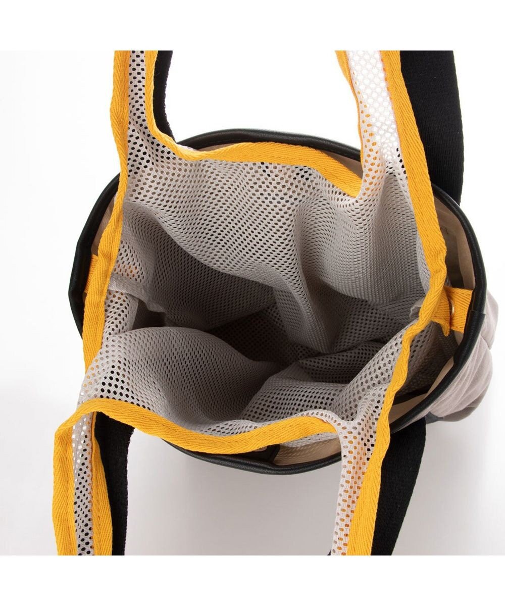 UNBILLION cachecache メッシュエコバッグ付きキャンバステープトート 