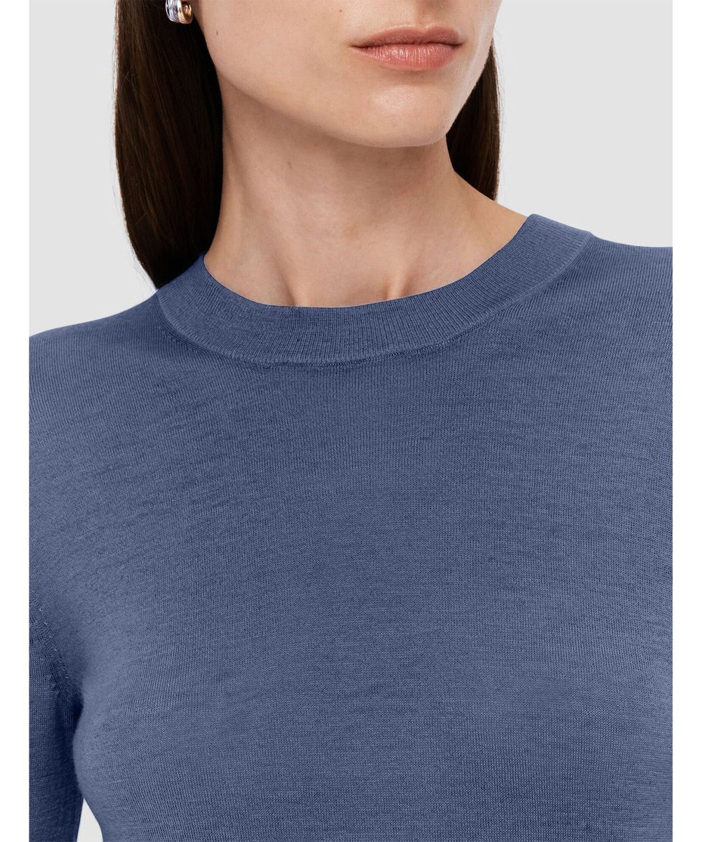 JOSEPH 【洗える】キャッシュエアー　ラウンドネックニット 