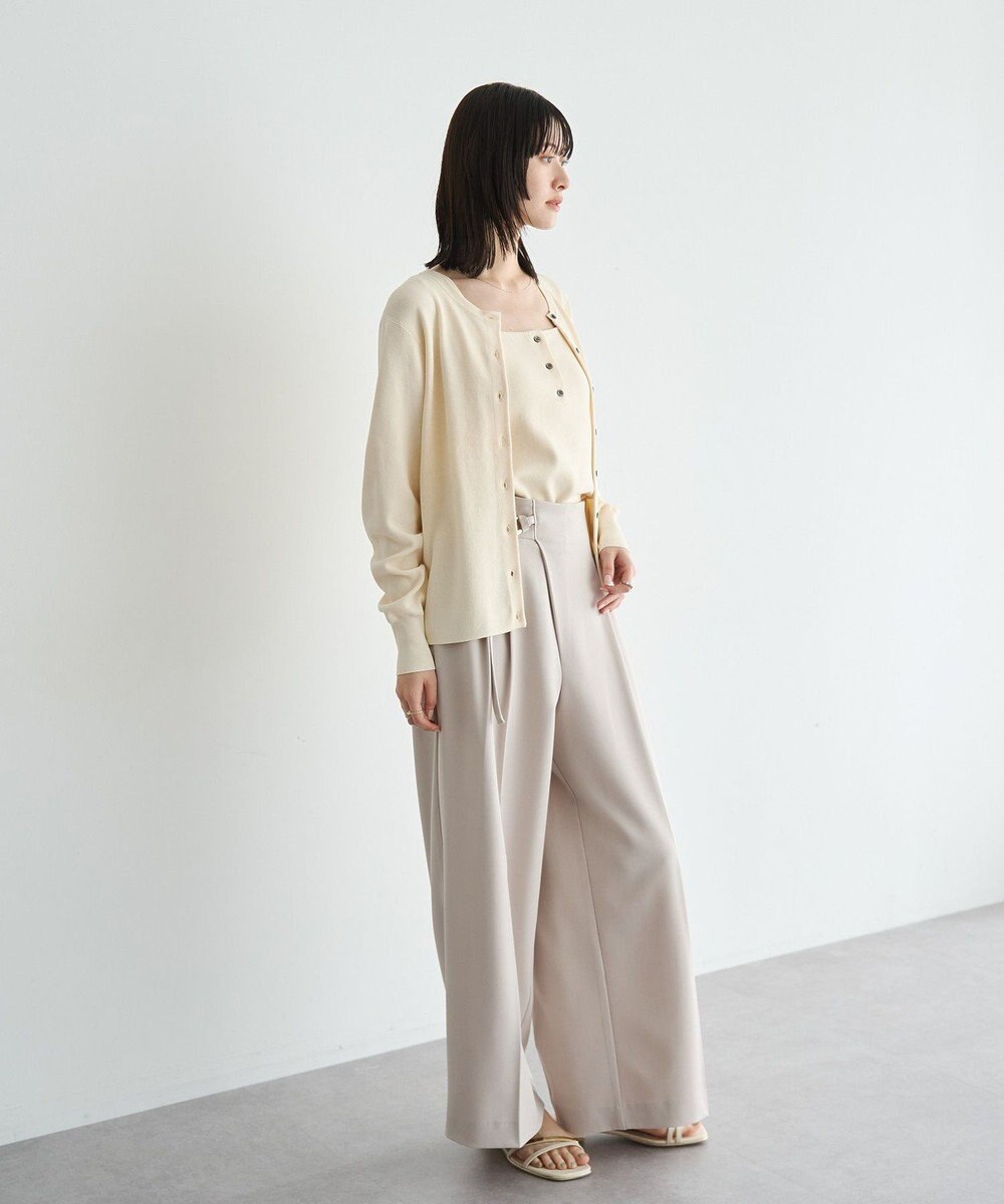 YECCA VECCA [UVカットマシンウォッシャブル]アンサンブルニット 