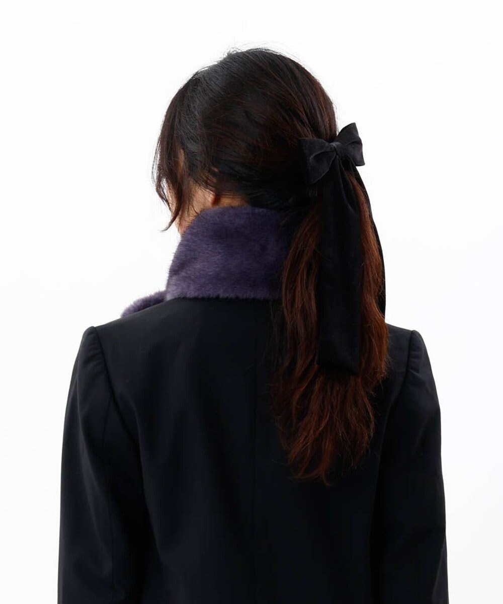 AURORA 【 ANNA SUI（アナ スイ）】エコファー差込みマフラ－ 