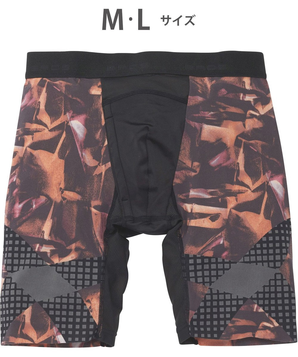 WACOAL MEN 【クロスウォーカー】 はいて歩いてカロリー消費アップをめざそう！ ムレ軽減設計 ロング丈 前開き GX6006 /ブロス バイ ワコールメン 