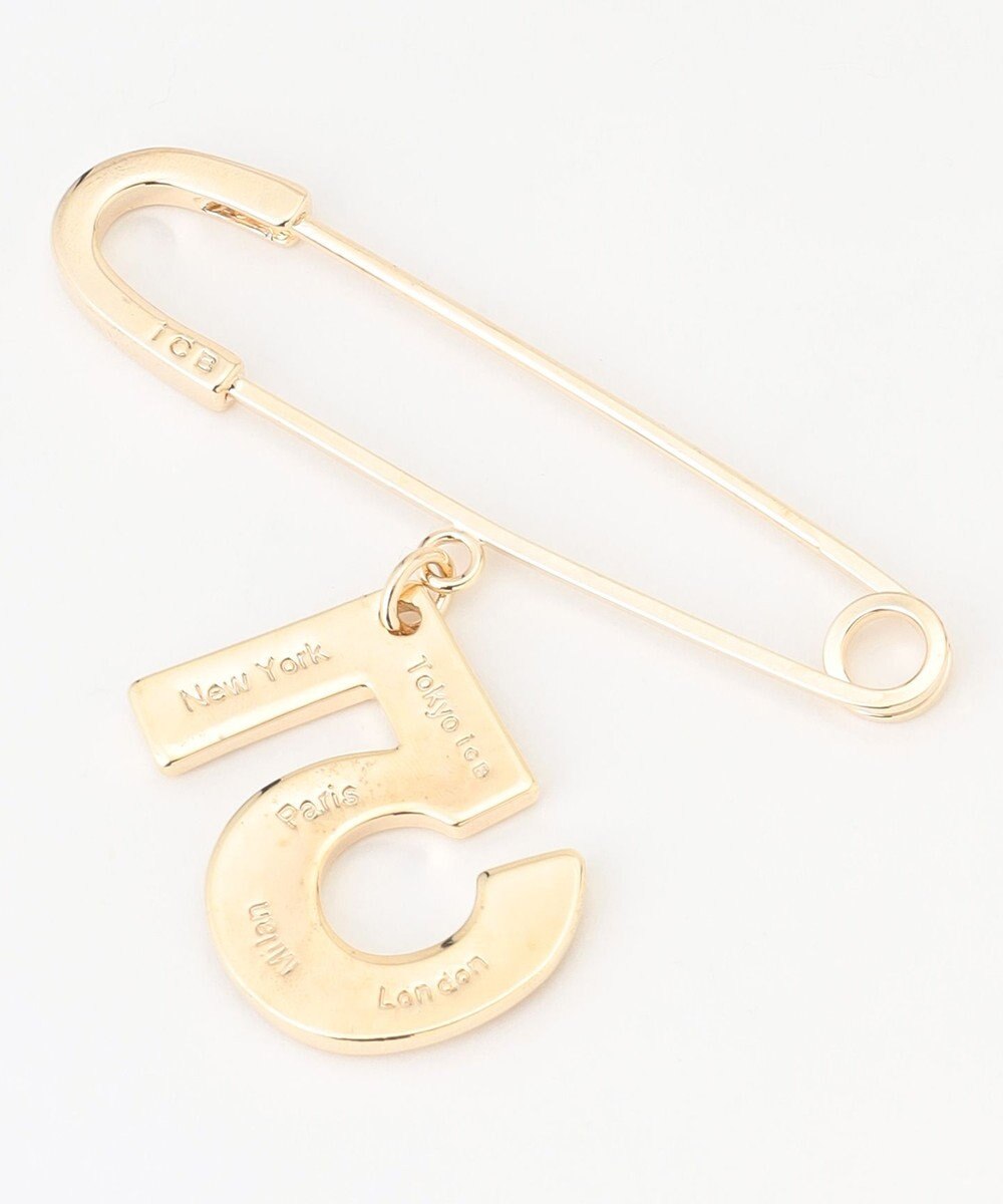 ICB 5cityブローチ 