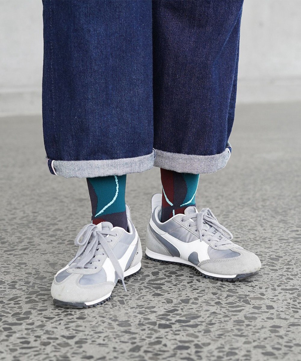 nitorito 【UNISEX】米沢オリジナル柄 nuts 靴下 