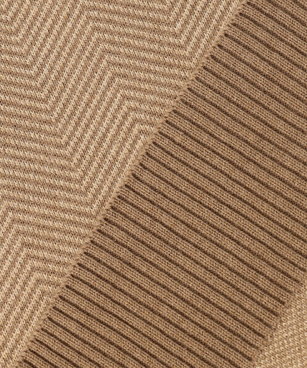 J.PRESS YORK STREET 【WOMEN】ヘリンボーンニットベスト 