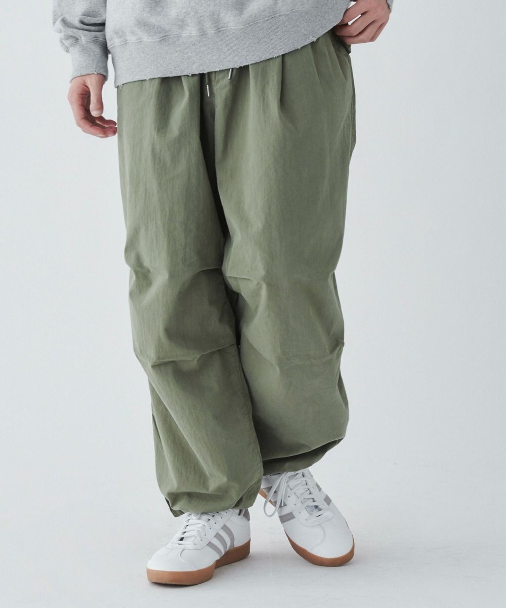 WEGO サイドスリットパラシュートパンツ 