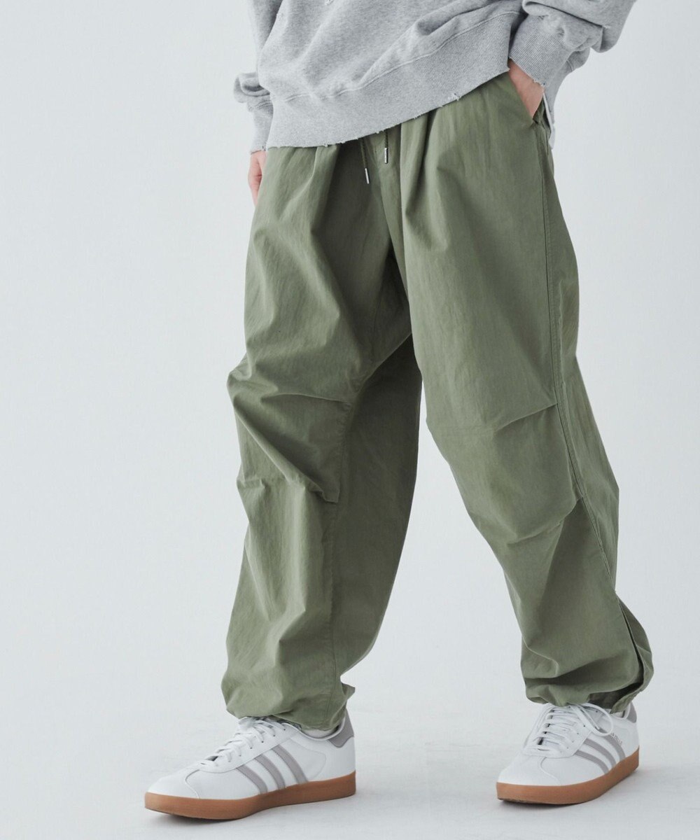 WEGO サイドスリットパラシュートパンツ 