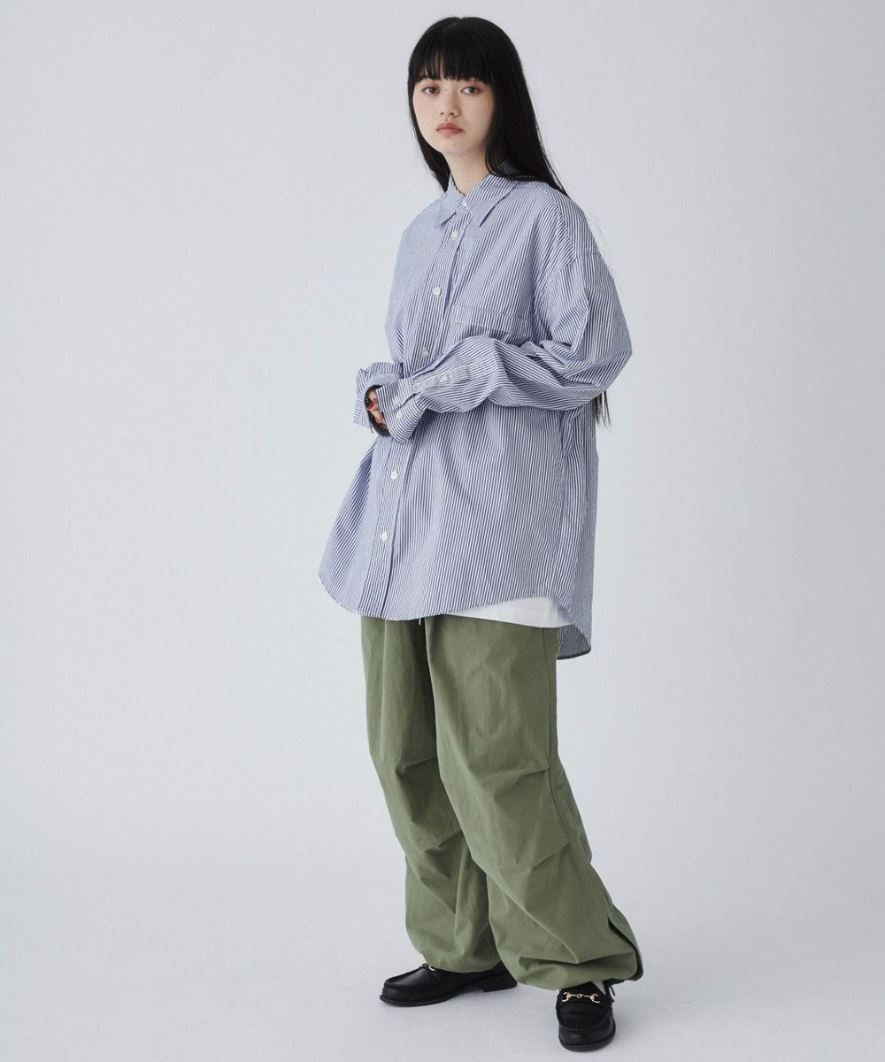 WEGO サイドスリットパラシュートパンツ 