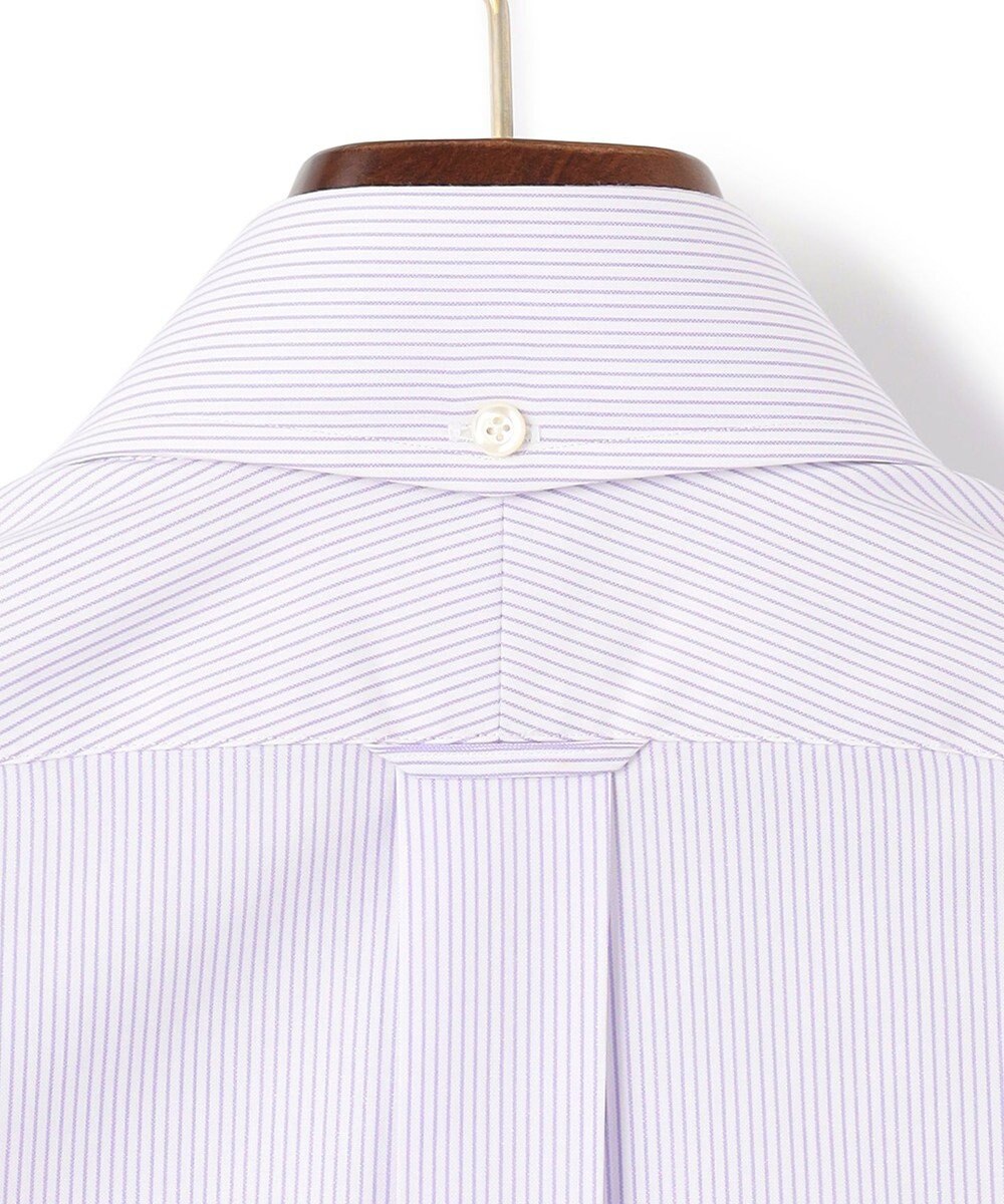 J.PRESS MEN 【PREMIUM PLEATS / 形態安定】マイクロストライプ ドレスシャツ / B.D. 