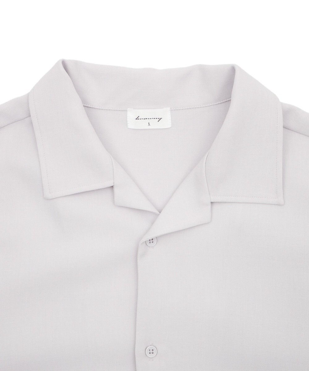 WEGO 【速乾/しわになりにくい/MLサイズ展開】ドライポリオープンカラーシャツ（SS） 