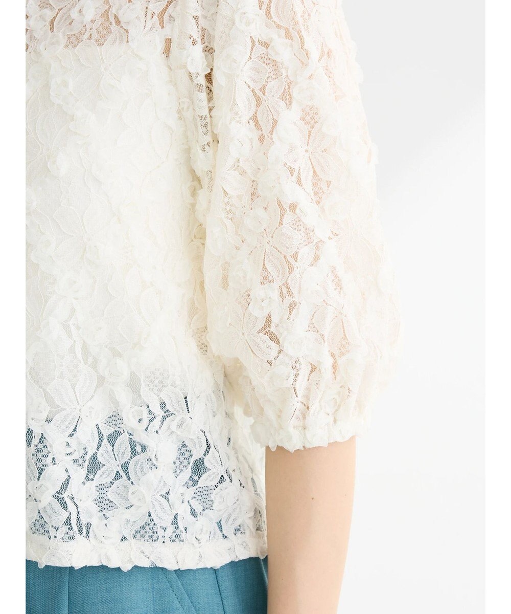 Green Parks ・SUGAR SPOON フラワーレースカーディガン 