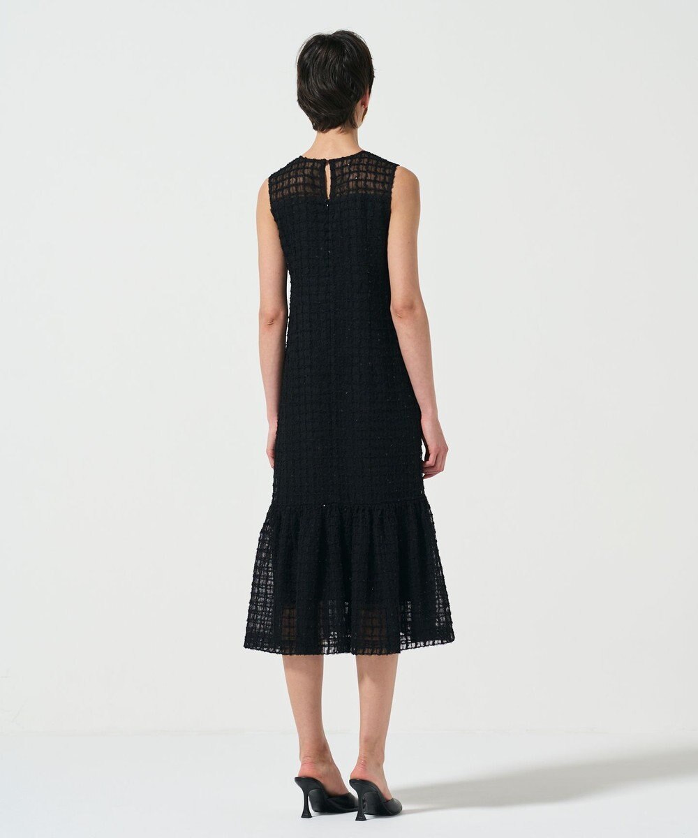 GRACE CONTINENTAL チュールチェックワンピース 