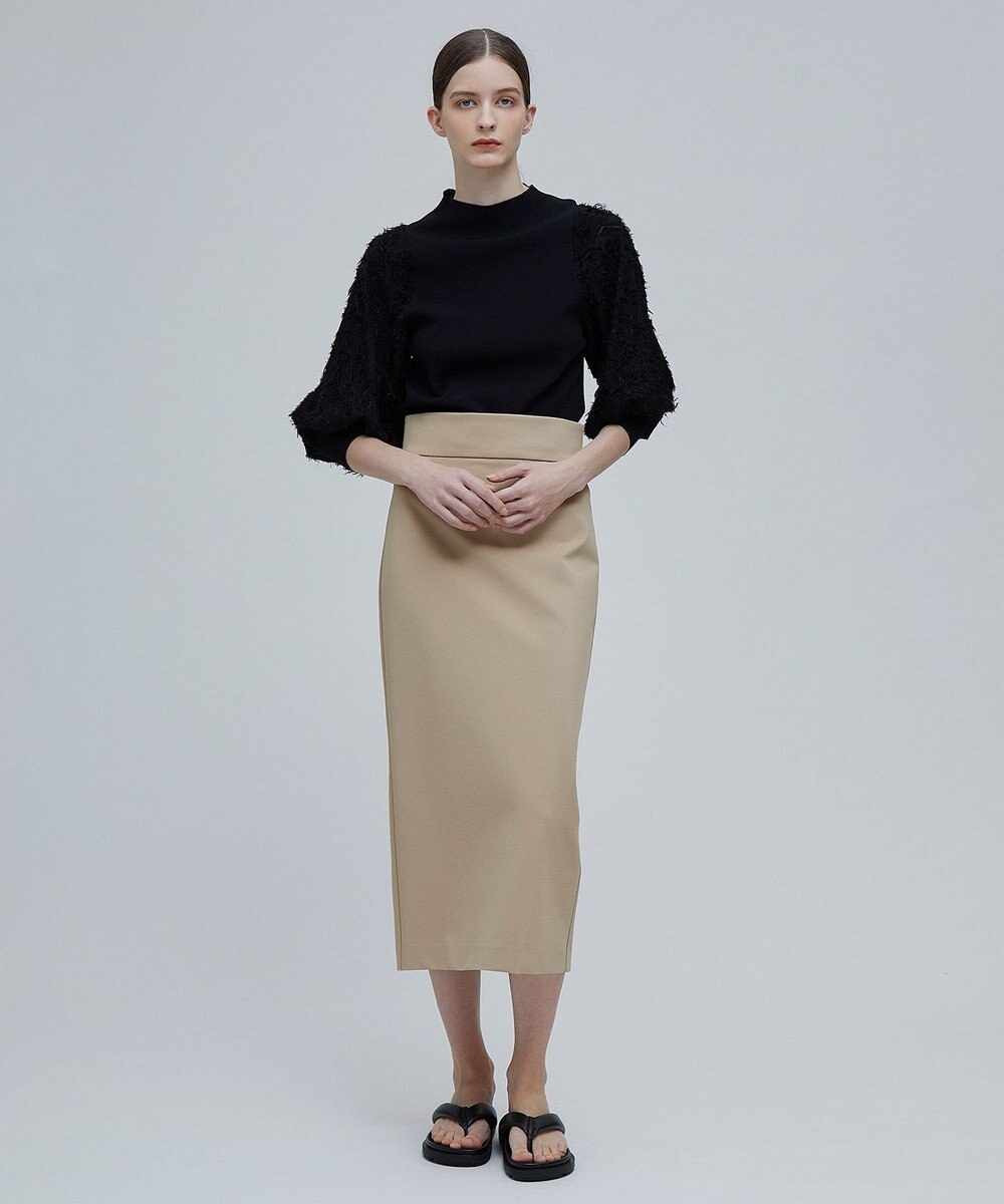 BEIGE， CLARISSE / ドッキングプルオーバーニット 