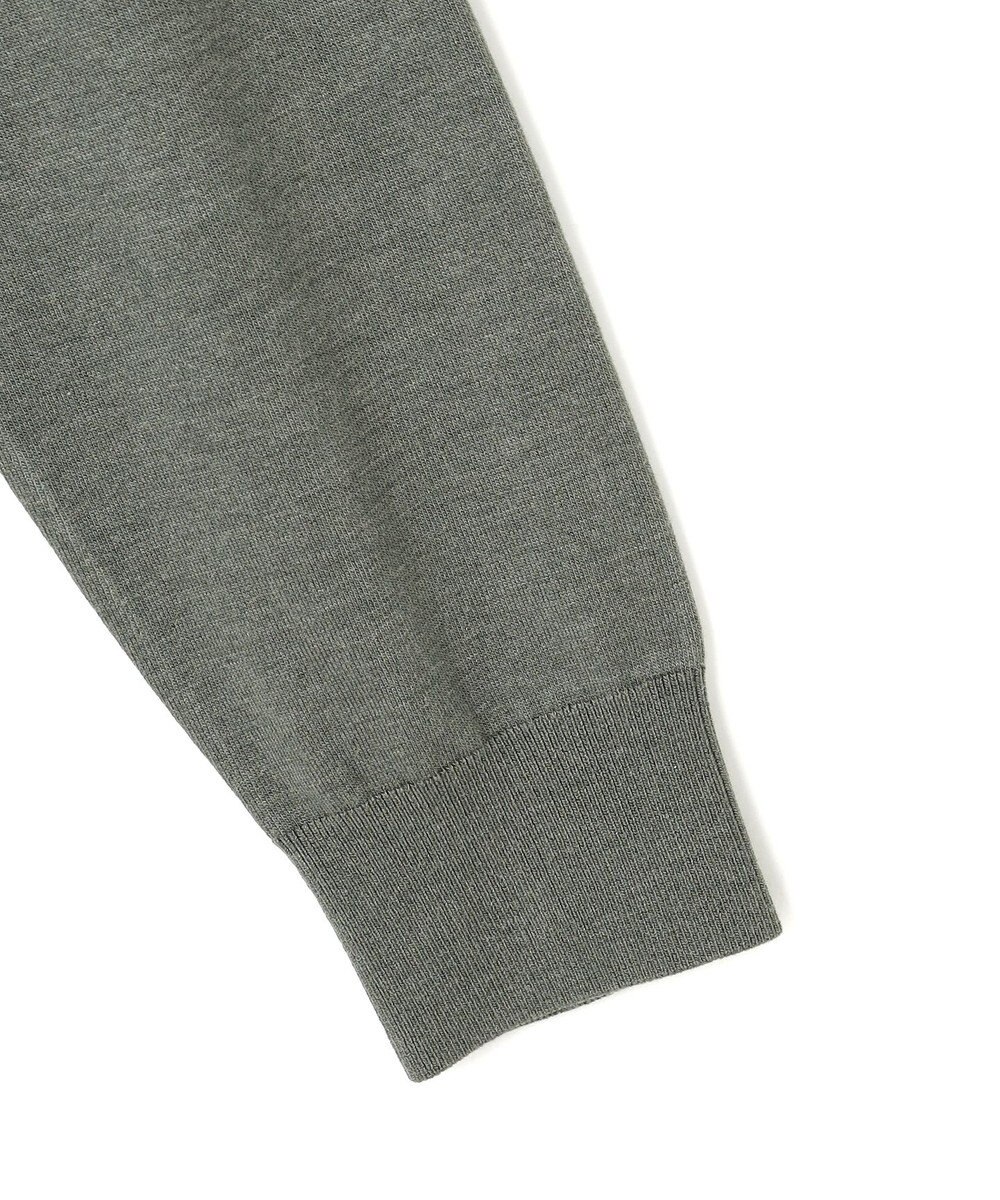 UNFILO MENS 【男女兼用】ソフトサーモ アンチピリングニット クルー 