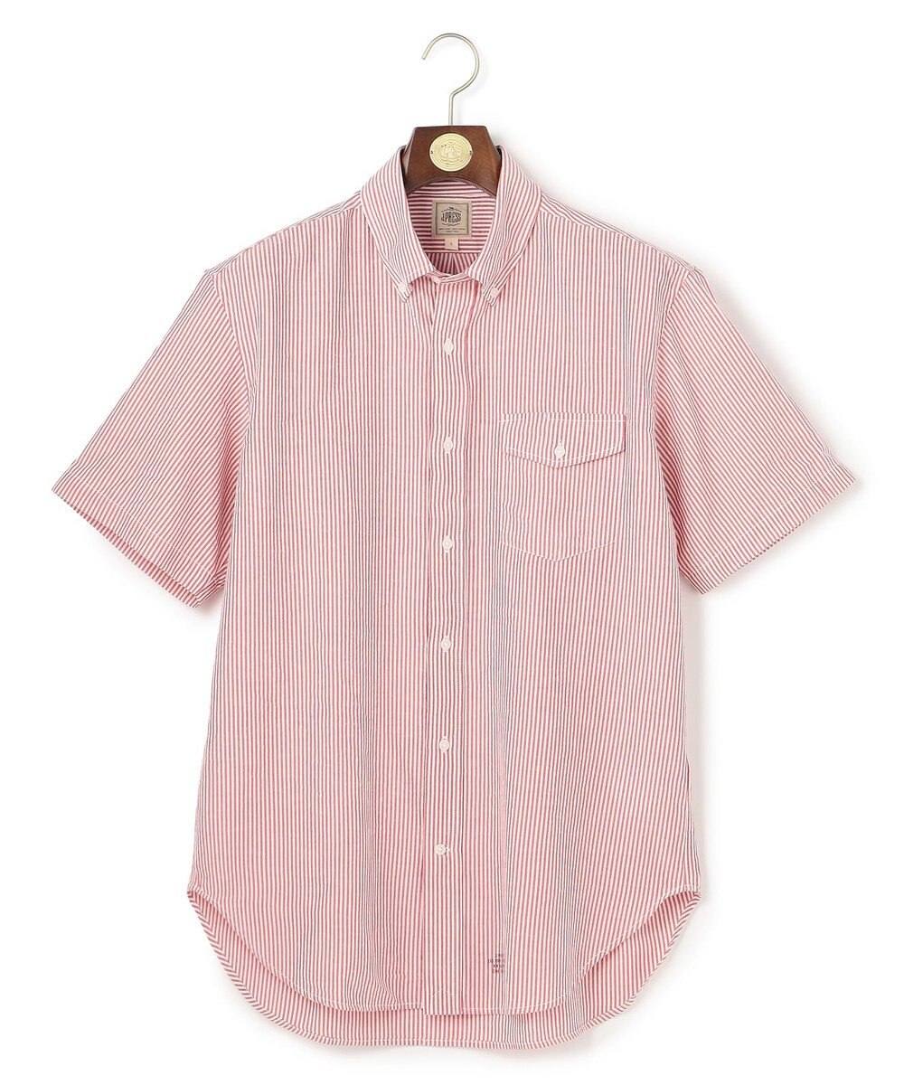 J.PRESS MEN 【WEB・一部店舗限定】シアサッカー ストライプシャツ / B.D. 