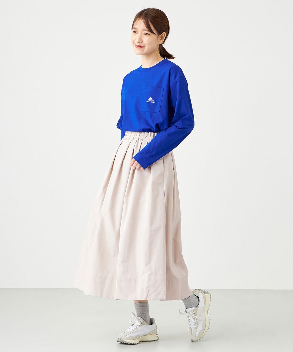 SHARE PARK LADIES 【UVカット・吸水速乾・ストレッチ・軽量 】刺繍ポケットＴシャツ（S・Mサイズ） 