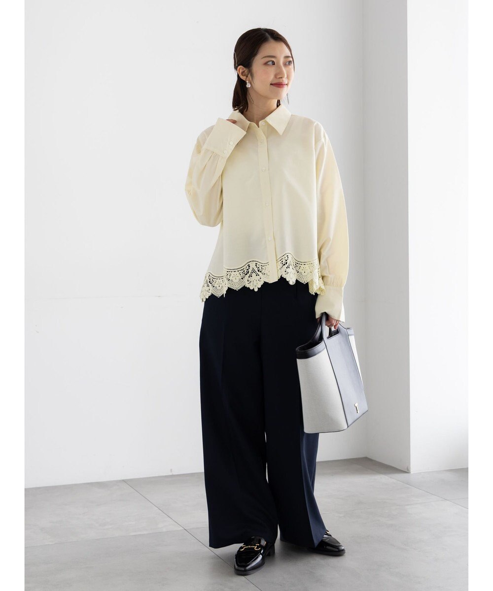 Te chichi パウダーツイルマリンスラックス《2026 spring catalog item》 