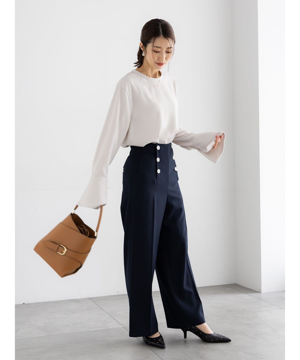 Te chichi パウダーツイルマリンスラックス《2026 spring catalog item》 