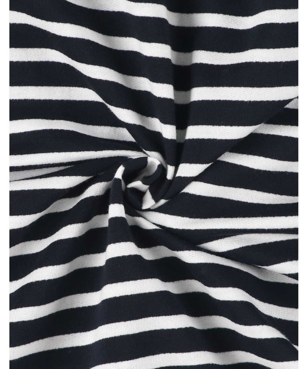 une nana cool 綿100％ 薄手裏毛ボーダー 半袖パジャマ 