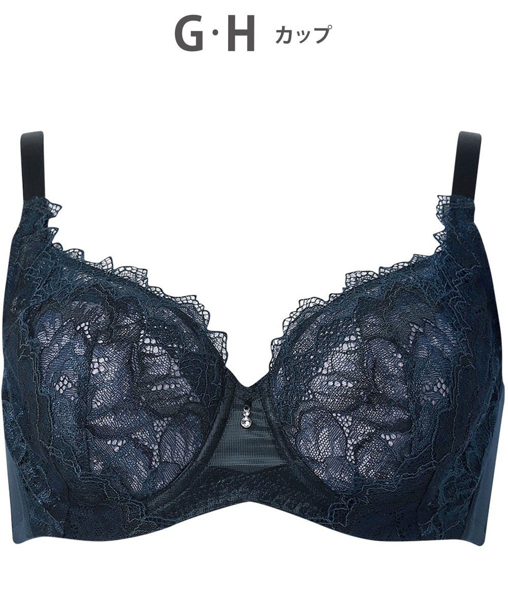 WACOAL ブラジャー 【ハグするブラ】 体温を感知してカラダになじむ 脇高設計 小さく見せる Hカップまで対応 大きいサイズ レディース フルカップ BXB318 /ワコール 