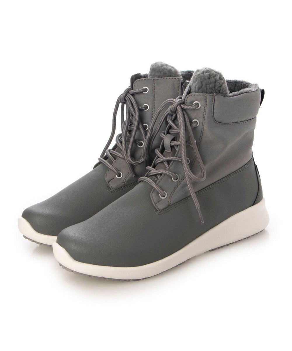 ing <ing>【レイン・スノー対応】レースアップスニーカーブーツ 