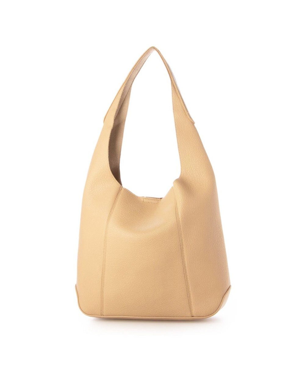 UNBILLION カシュカシュ cachecache / セミ合皮ホーボーバッグＬ 