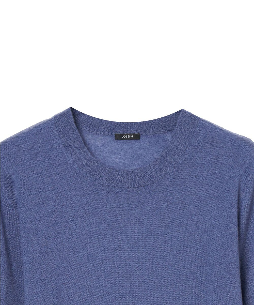 JOSEPH 【洗える】キャッシュエアー　ラウンドネックニット 
