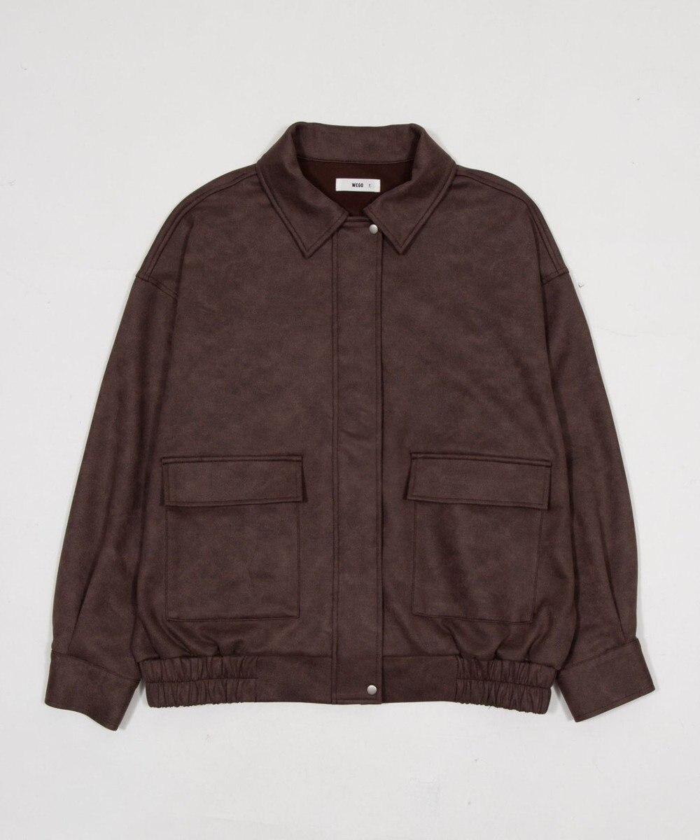 WEGO スウェードポンチジャケット 