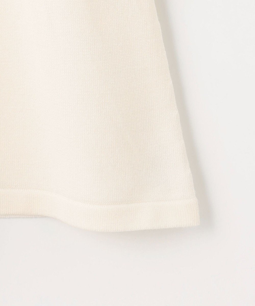 Feroux 肩リボン ペプラムニット 