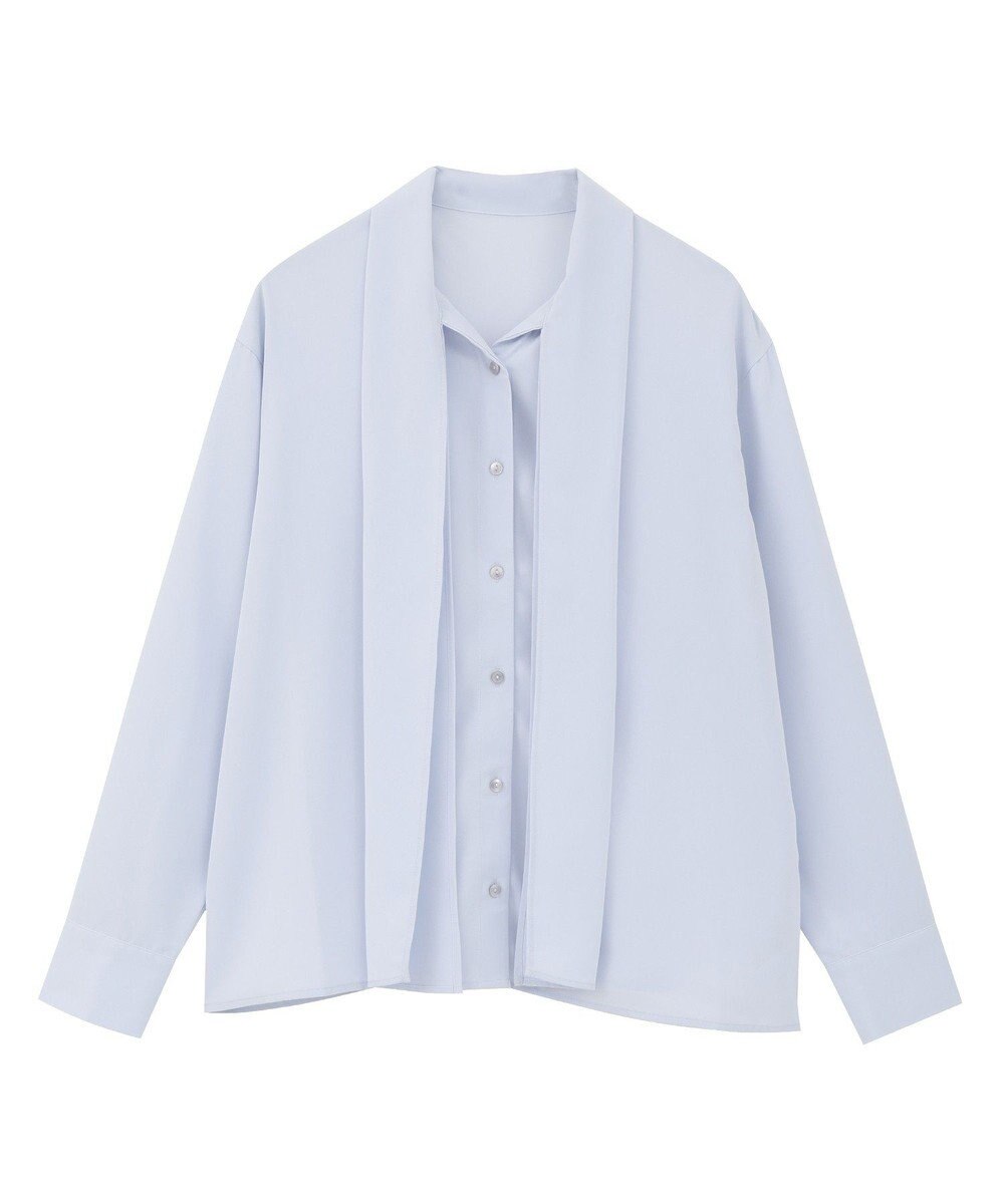 AMERICAN HOLIC 【イージーケア】ナロータイブラウス 