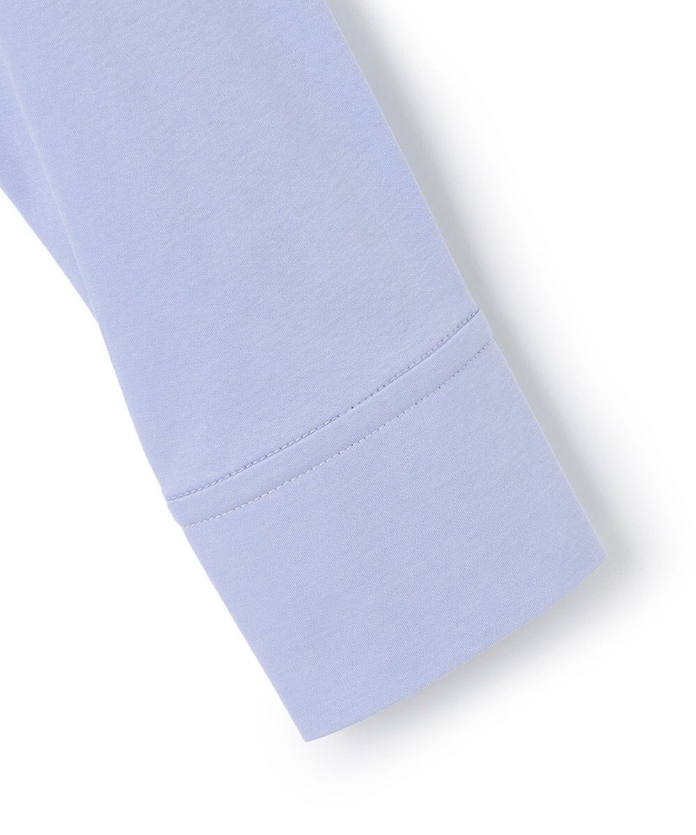 ICB L 【洗える】 コンパクトスムース シャツカラーカットソー 