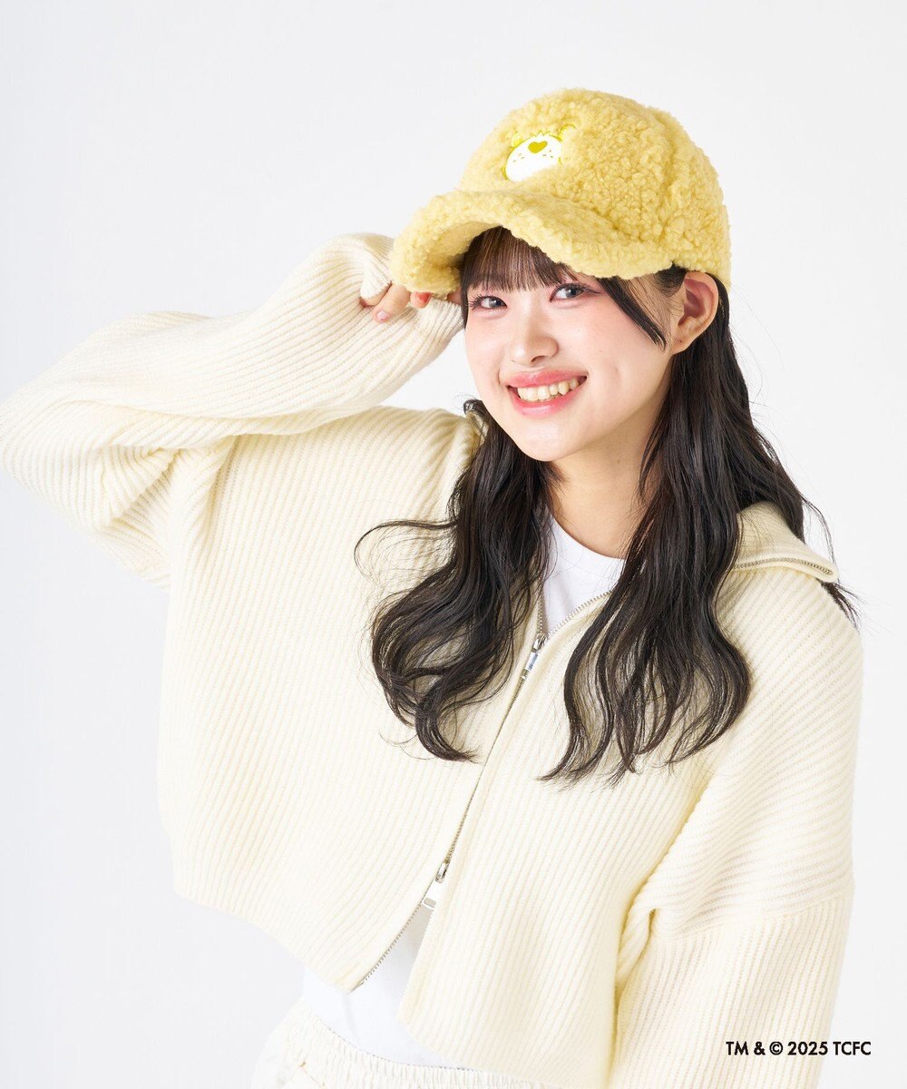 MOONBAT Care Bears(ケアベア) ボアキャップ 帽子 手洗い可能 サイズ調整可能 