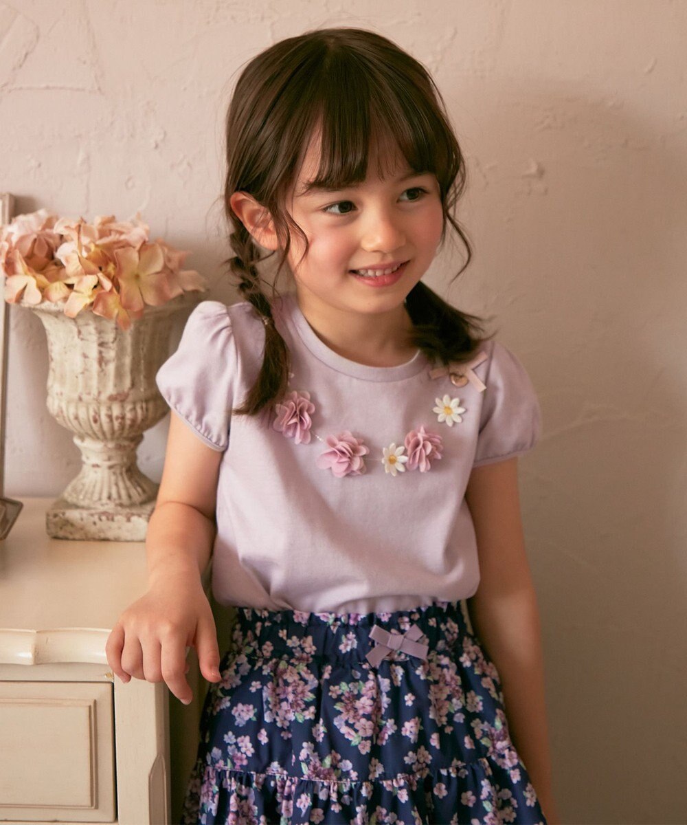 フラワーモチーフネックレス風 パフスリーブtシャツ Any Fam Kidsファッション通販 公式通販 オンワード クローゼット フラワーモチーフネックレス風 パフスリーブtシャツ Any Fam Kidsファッション通販 公式通販 オンワード クローゼット