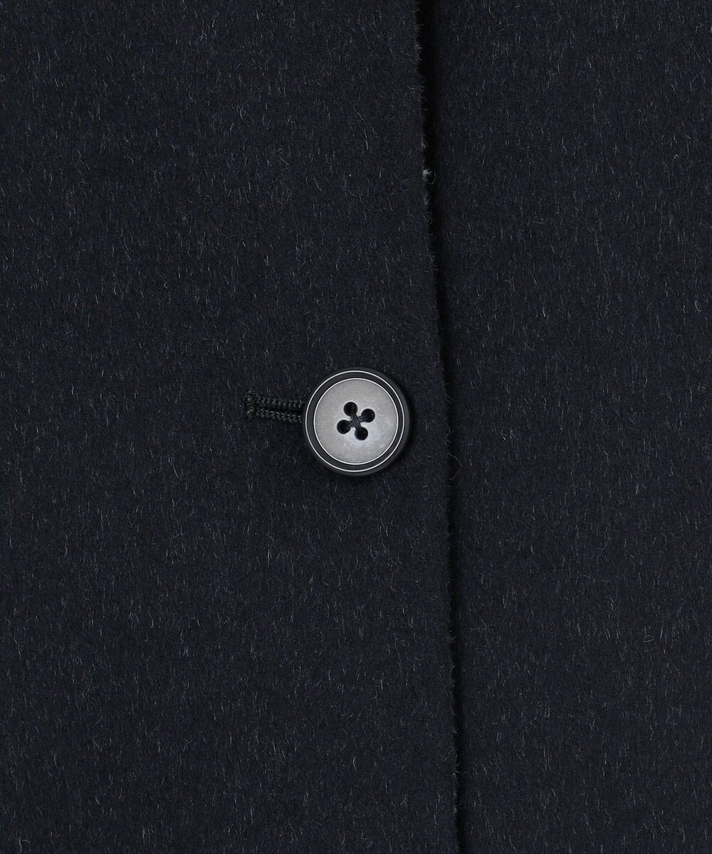 J.PRESS LADIES L 【リバーシブル】ウールナイロン リバー チェック ショート コート 