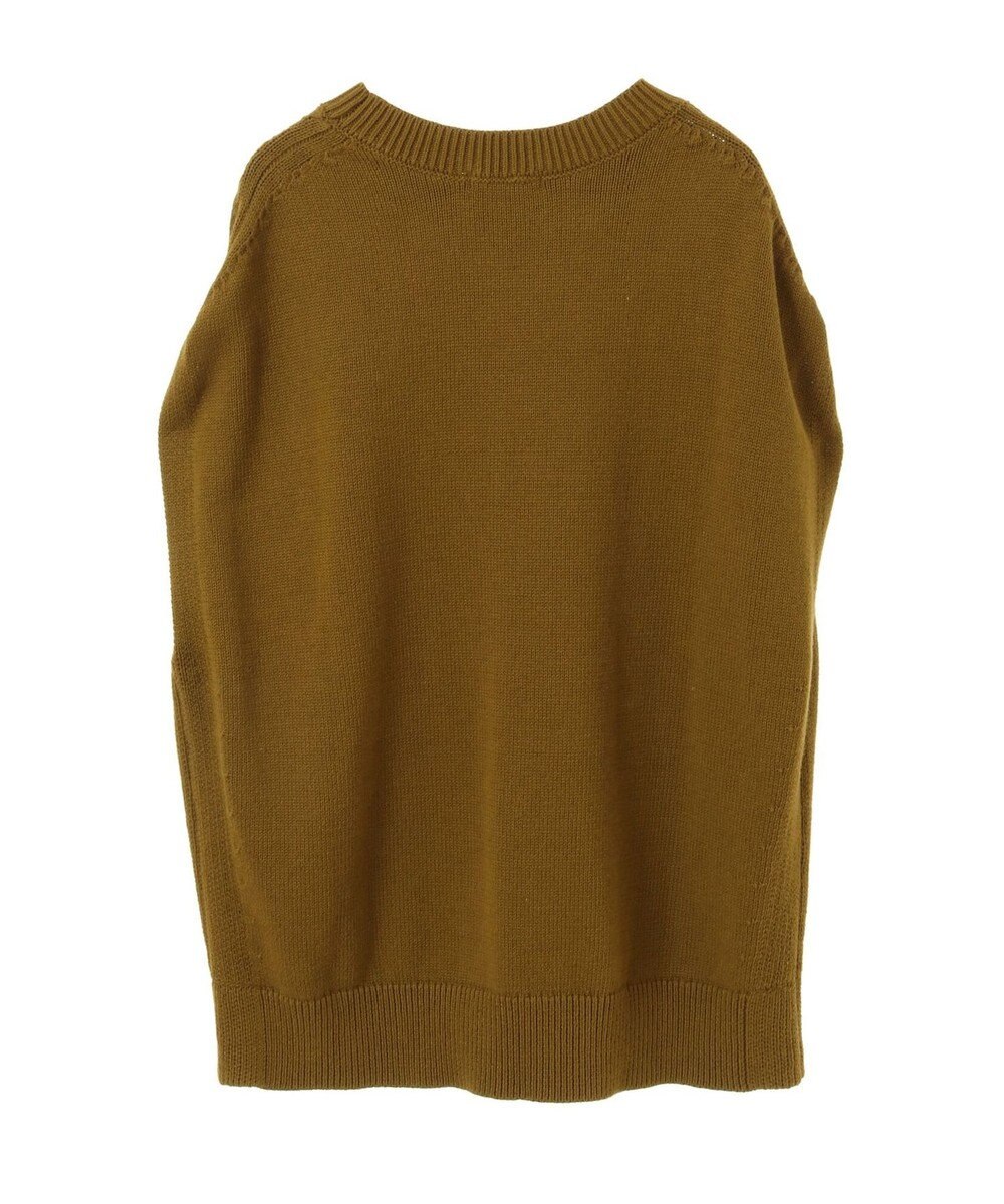 CRAFT STANDARD BOUTIQUE クルーネックニットベスト 