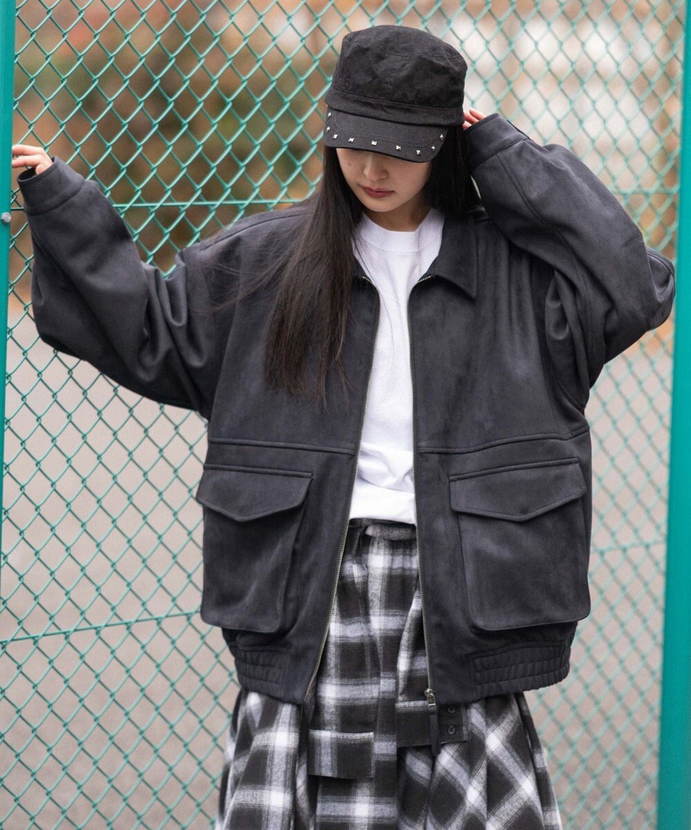 WEGO 【ユニセックス着用ITEM/MLサイズ展開】フライトジャケット 