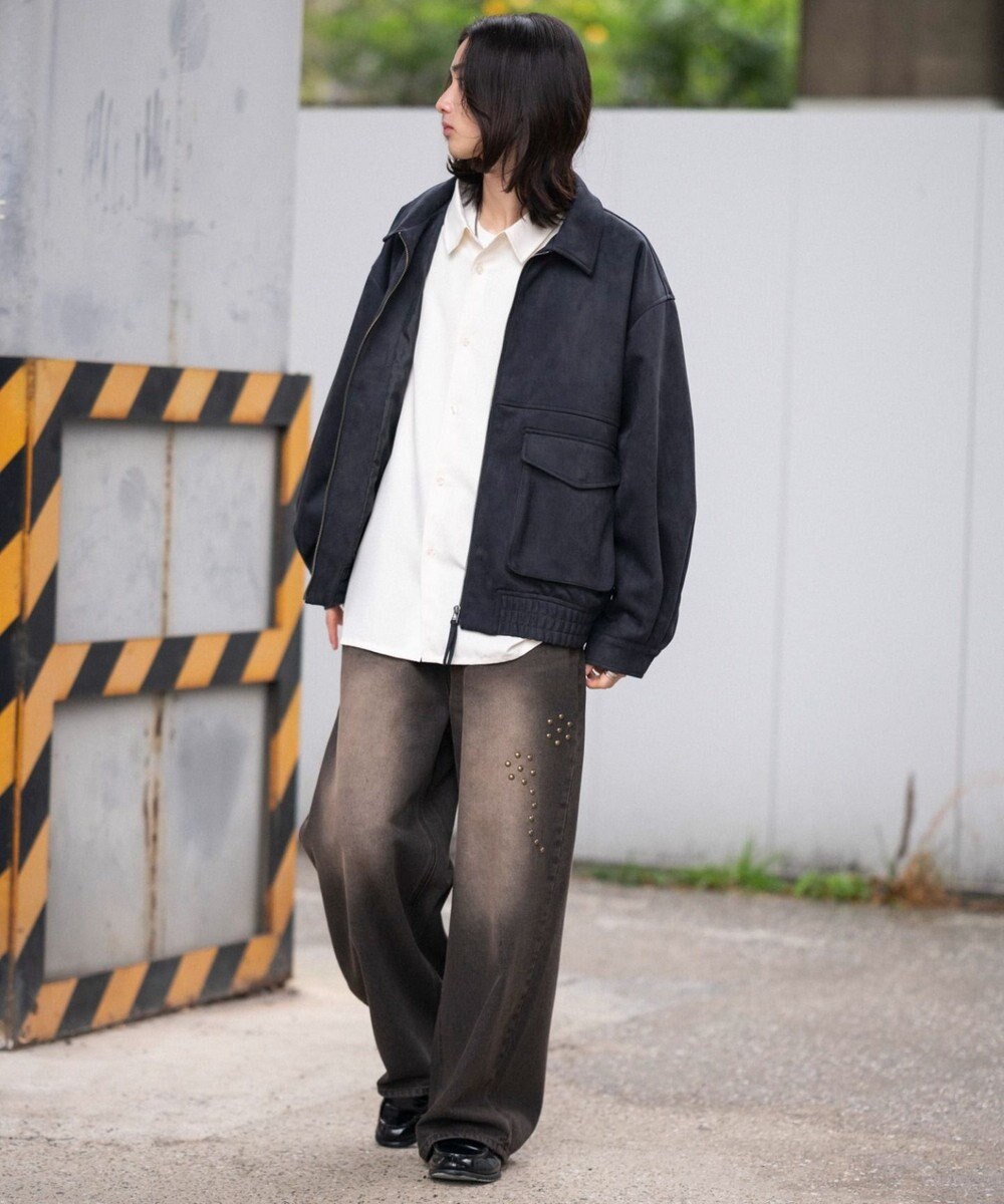 WEGO 【ユニセックス着用ITEM/MLサイズ展開】フライトジャケット 