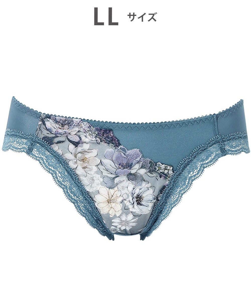 WACOAL ショーツ 【リボンブラ 脇すっきり】 BXB443とペア はきこみ丈あさめ やわらかく伸びる(バック) レディース PXB143 /ワコール 