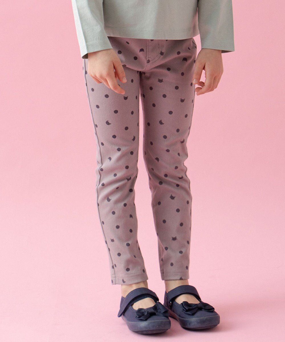 ANY KIDS 総柄 カット パンツ 